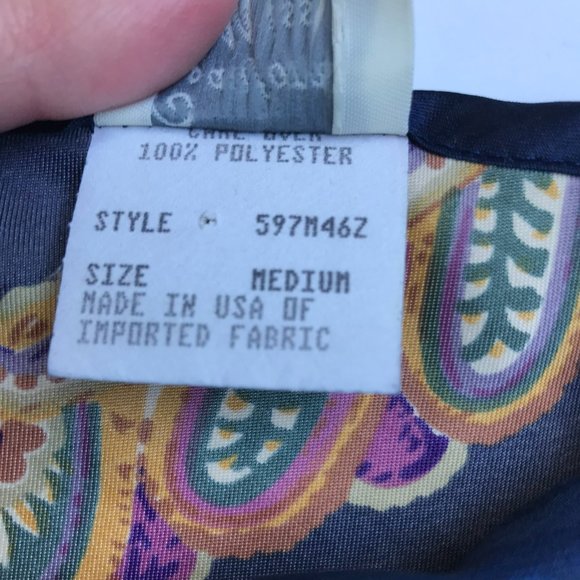 Vintage California Miss Silk and Lace Intimate Tank Top Size Medium - Picture 9 of 9